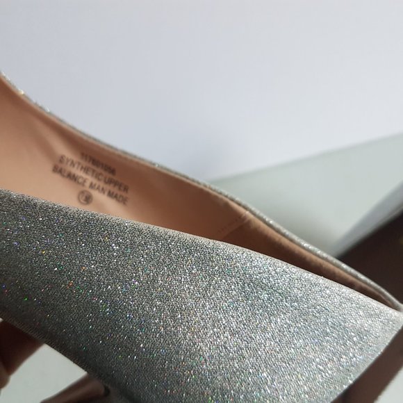 K&M Sparkle Heel Shoes Size 7.5 - Picture 8 of 10